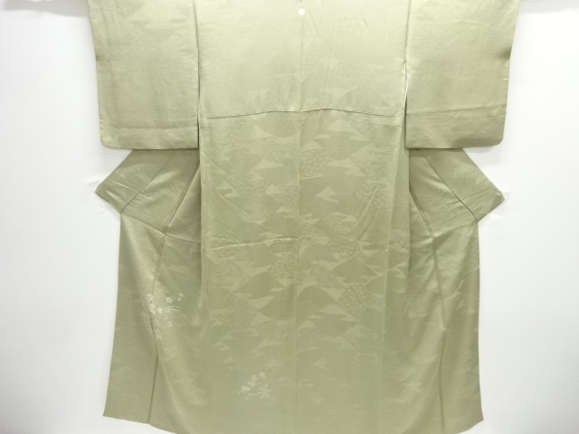 JAPANESE KIMONO / TSUKESAGE IROMUJI / FLOWER CART / ONE CREST 